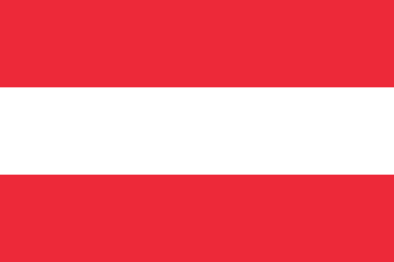 Tiedosto:Flag of Austria.svg