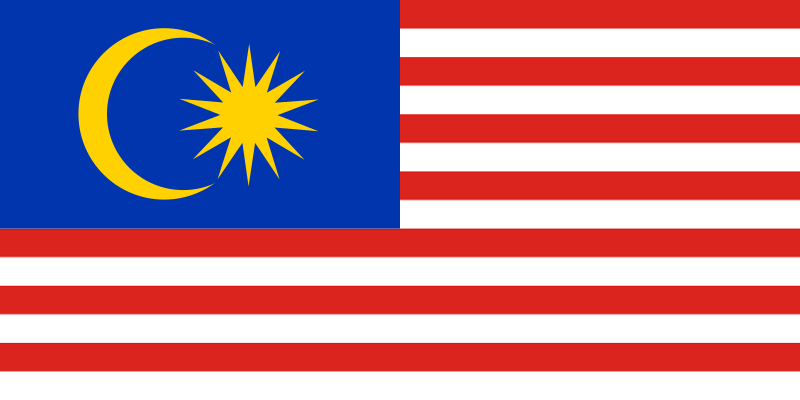 Tiedosto:Flag of Malaysia.svg