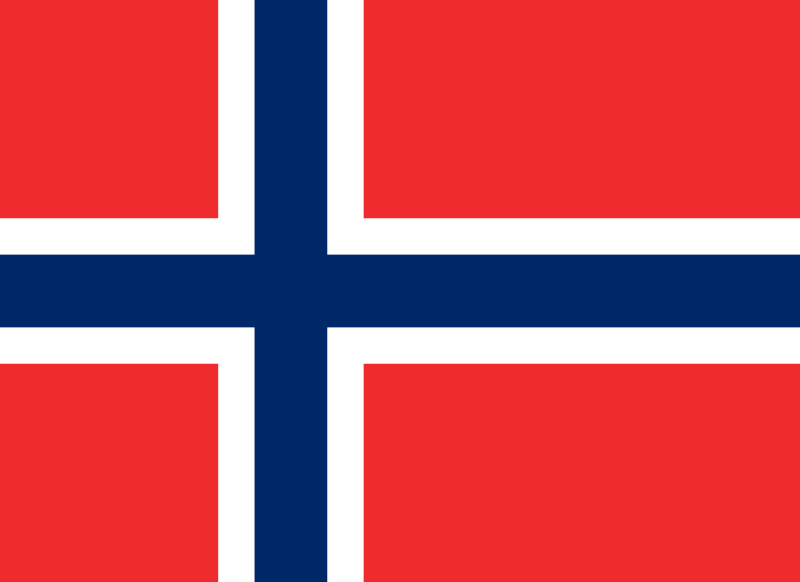 Tiedosto:Flag of Norway.svg