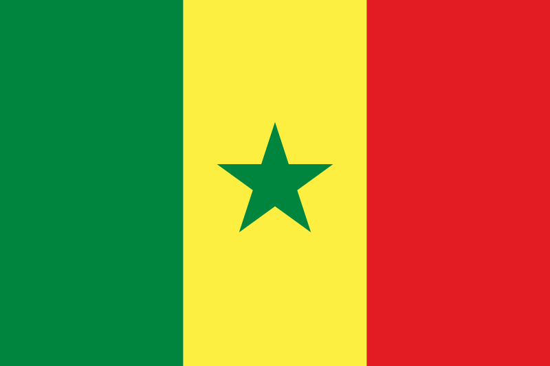 Tiedosto:Flag of Senegal.svg